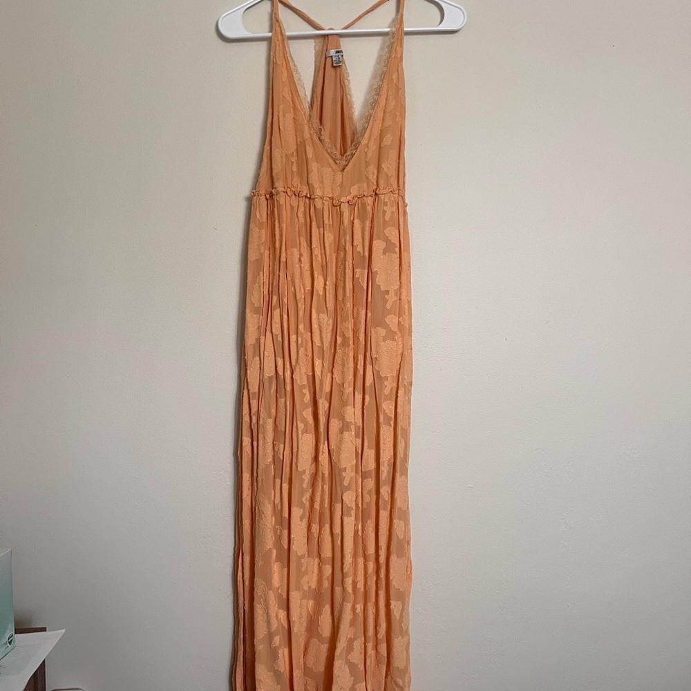 Muse Vibrant Orange Maxi Dress
